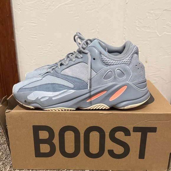 Adidas Yeezy Boost 700 in Gray and Orange